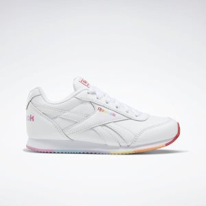 Adidasy Dziecięce Reebok Royal Classic Jogger 2.0 Białe/Czerwone/Pomarańczowe PL 47WOBNK